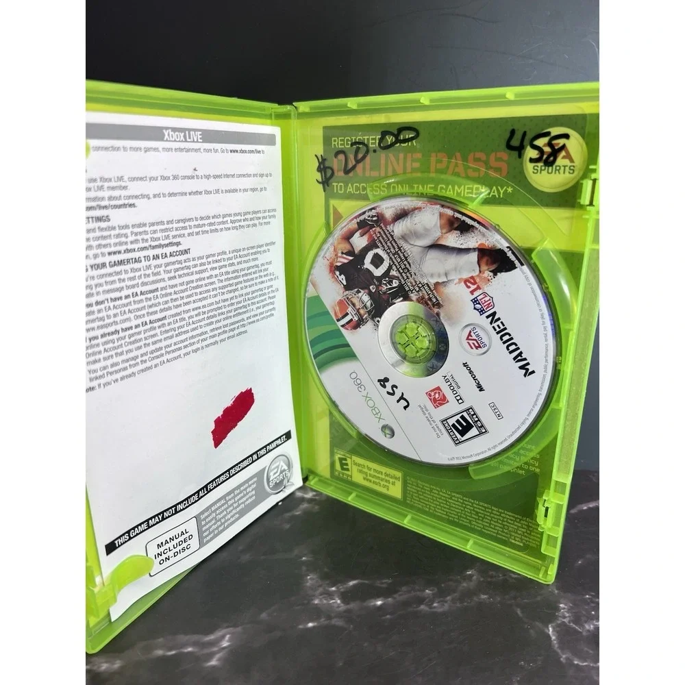 Madden NFL 12 (Microsoft Xbox 360, 2011)